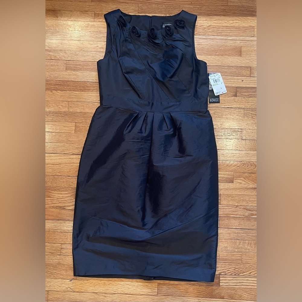 Adrianna Papell Women’s 6 Elegant Black Dress - Picture 1 of 6